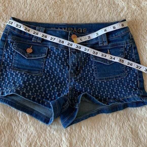 Rampage Sofie Mid-rise shorts size 7 - Picture 11 of 16